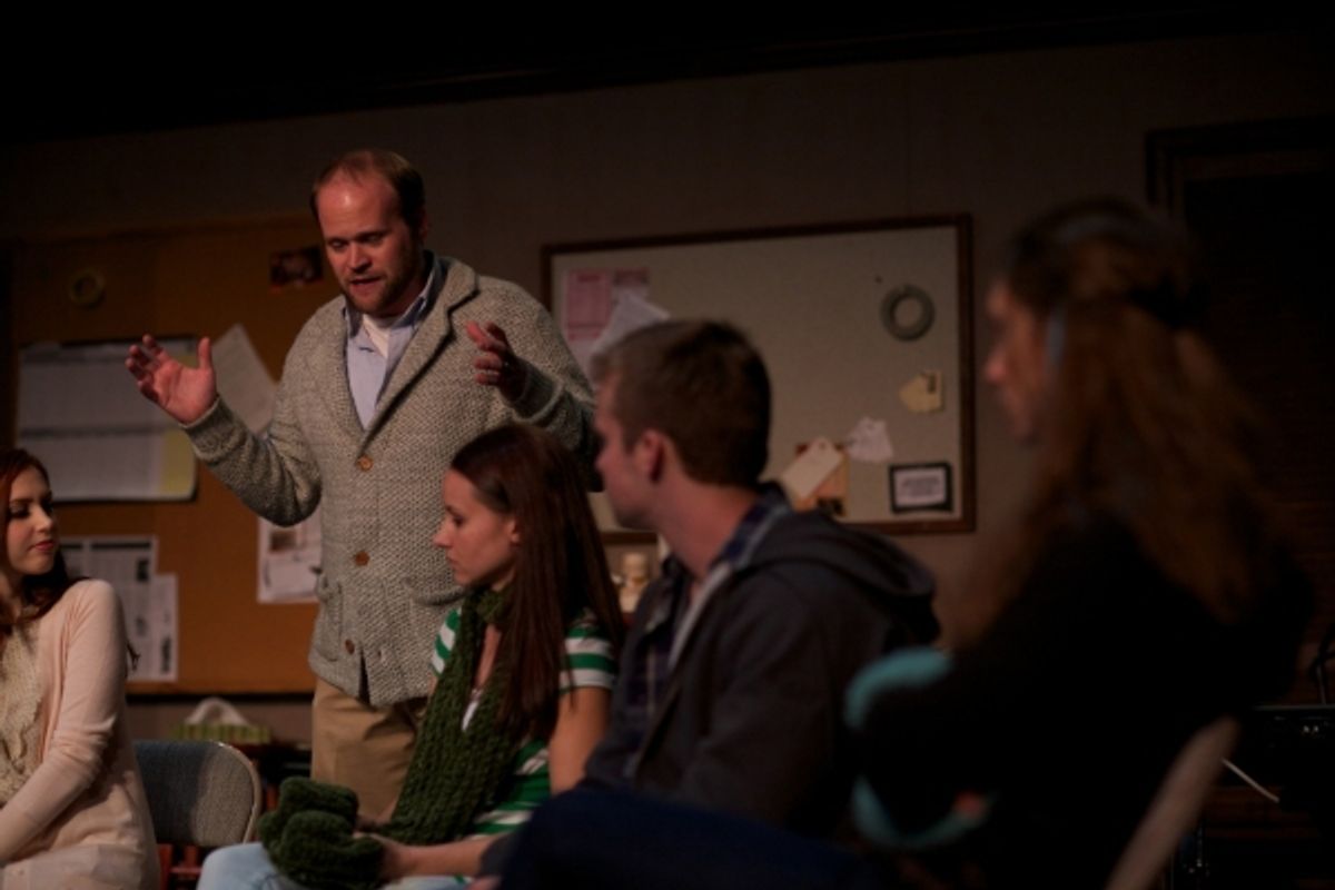 Caroline Sharp, Isaac Wade, Brooke Baldwin, Michael Hanson, Melissa Collins at 